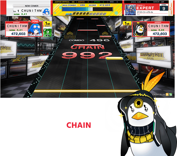 A lot of benifits will appear if the
                  CHAIN keeps increasing!